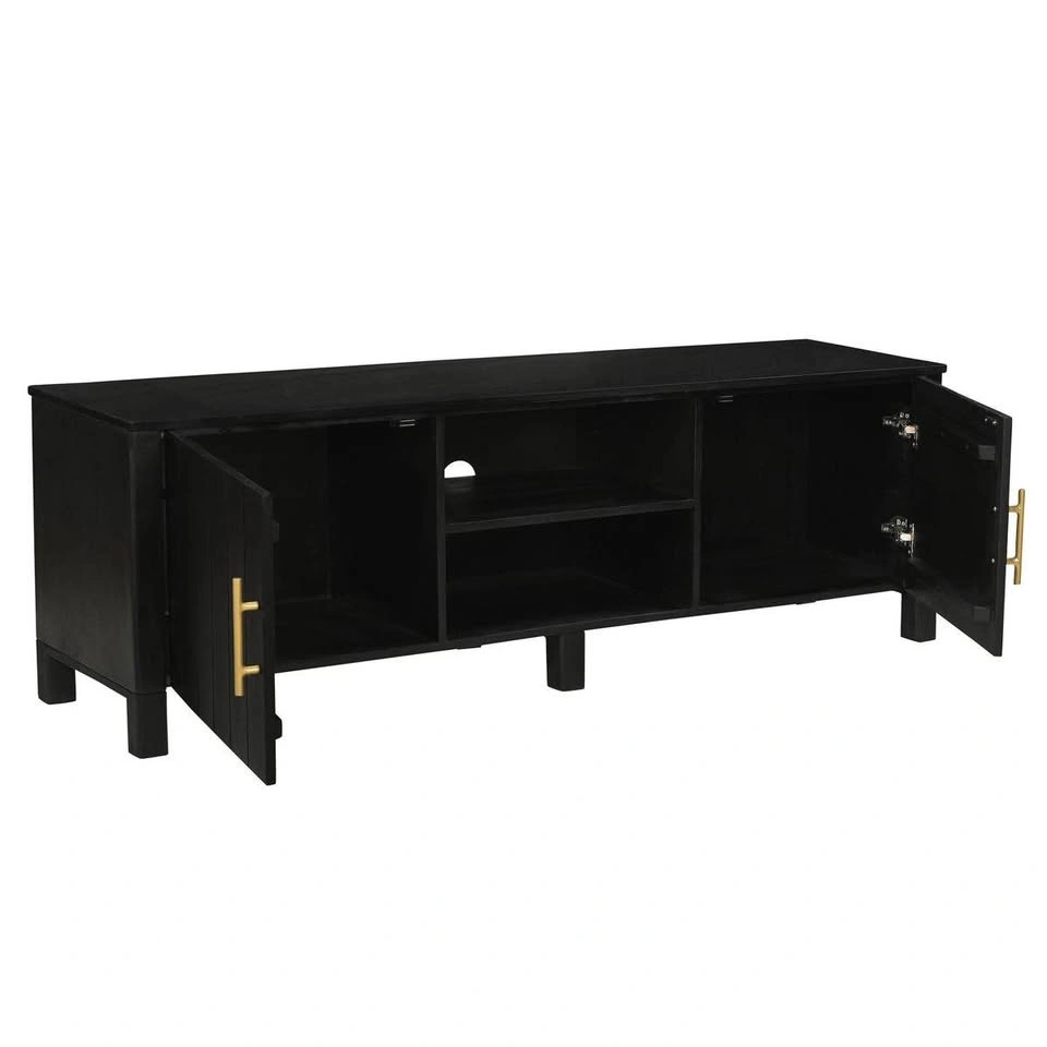 CAMDEN MEDIA CABINET IN BLACK - photo 3