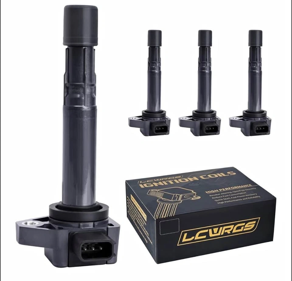 LCWRGS High Performance Set of 4 Ignition Coils & Spark Plugs