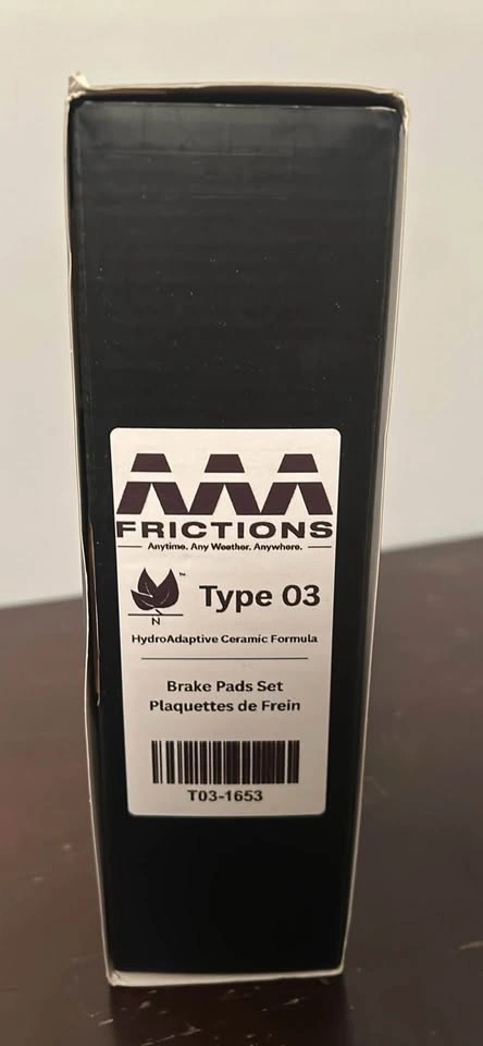 AAA Frictions Type 3 Premium Ceramic Brake Pads - photo 2