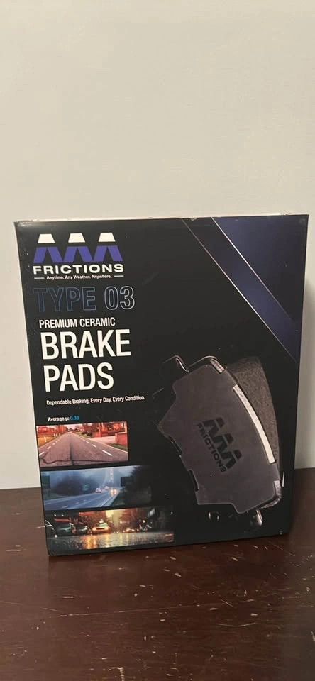 AAA Frictions Type 3 Premium Ceramic Brake Pads - photo 3