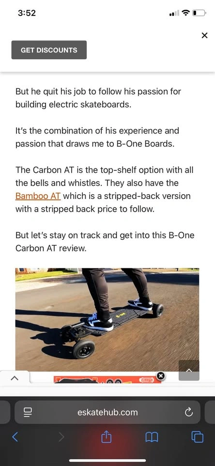 CARBON FIBER BELT DRIVE electric skateboard 45kmh/55dist $1800 m - photo 3