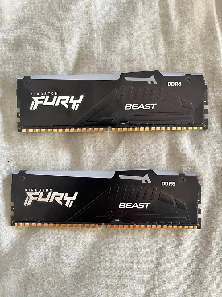 Kingston Fury Beast DDR5 Ram 64GB CL38 4800MT/S