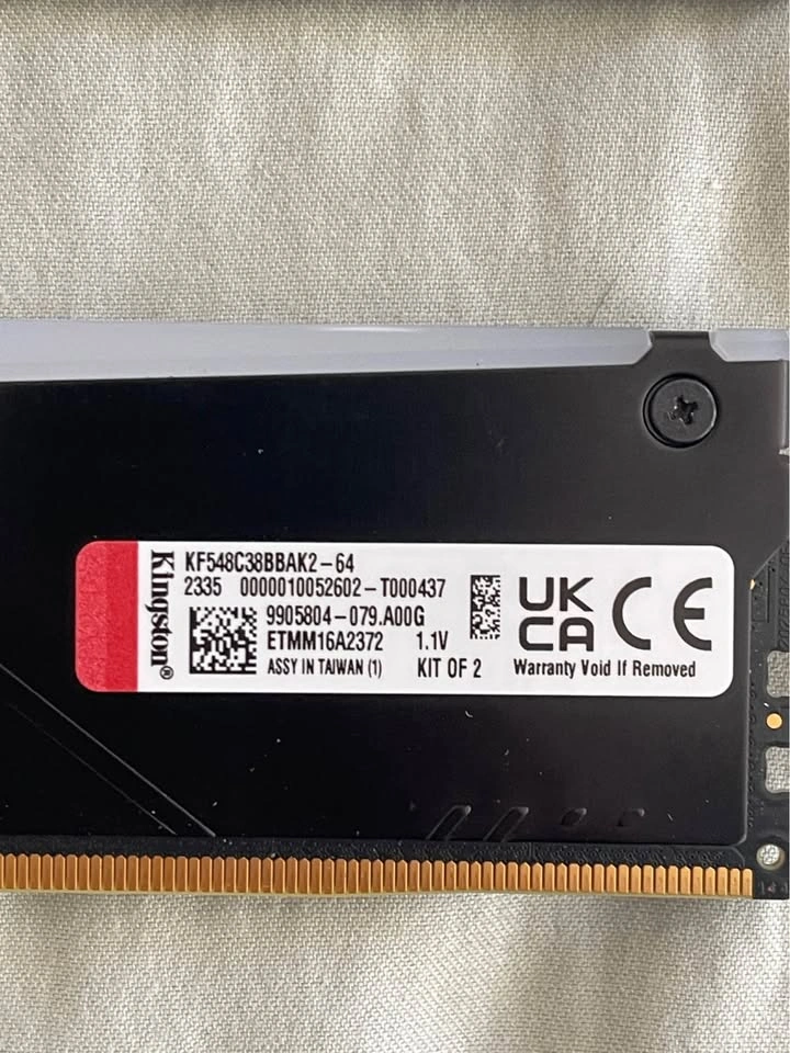 Kingston Fury Beast DDR5 Ram 64GB CL38 4800MT/S - photo 2
