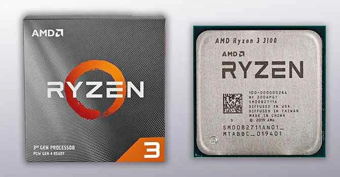 AMD Ryzen 5 5600X Stock Cooler + AMD Ryzen 3 3100 CPU