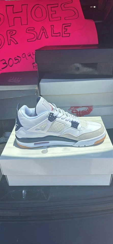 Nike Air Jordan 4 Sneakers - photo 3