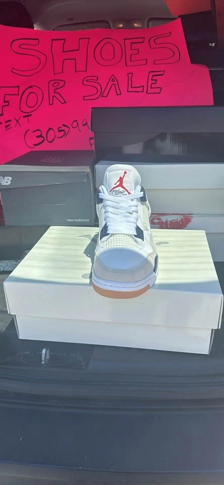 Nike Air Jordan 4 Sneakers - photo 4