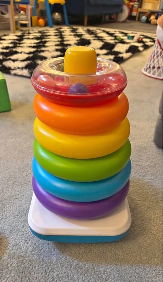 ⚽️Fisher Price Baby Stacking Rings & Melissa and Doug Bead Maze