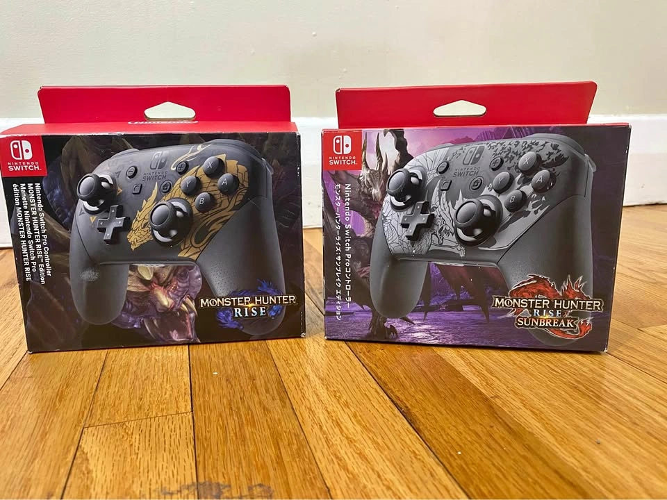 Nintendo Switch Pro Controllers – Monster Hunter Edition