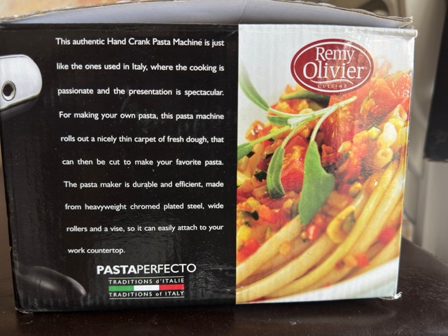 Remy Olivier Pasta Machine – BNIB - photo 2
