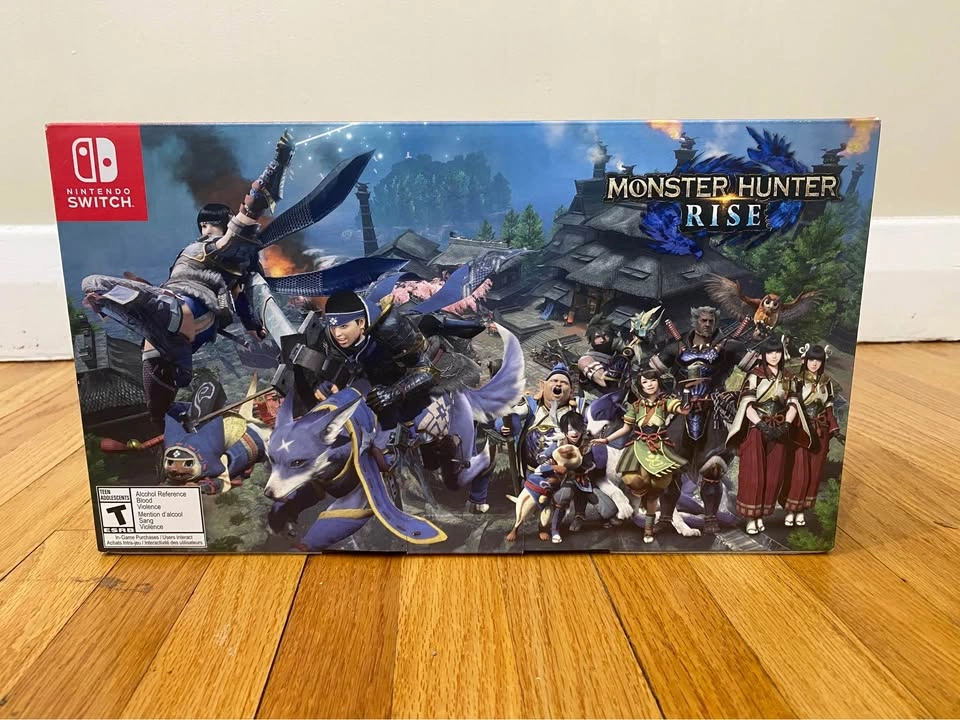 Nintendo Switch Monster Hunter Rise Edition (CIB – Like New) - photo 2