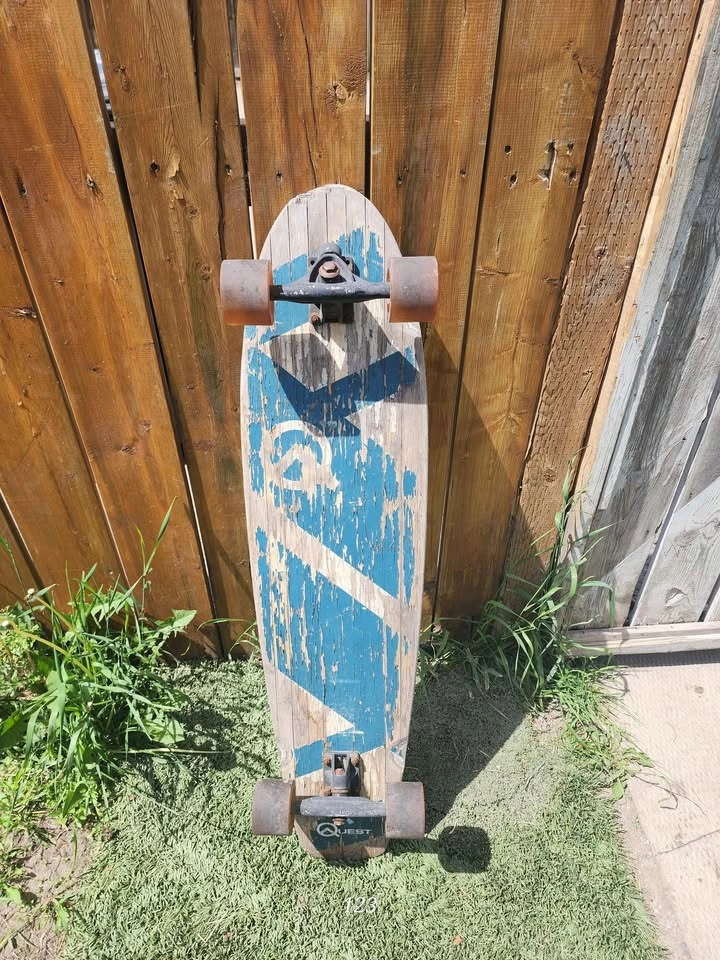 Quest Pintail Longboard and World Industries Skateboard - photo 2