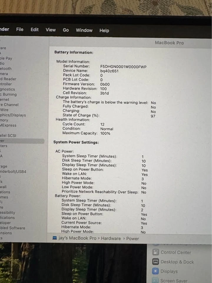 Macbook pro 16in M4 MAX 128GB 8TB - photo 3