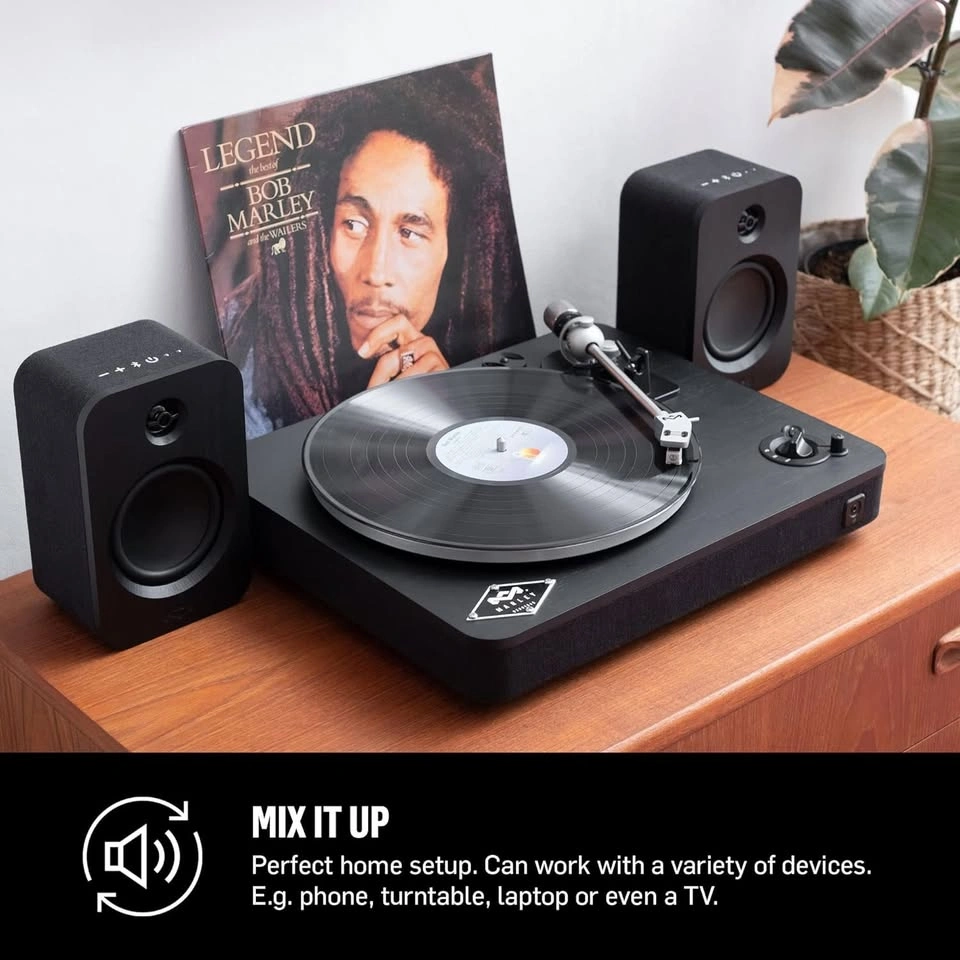 House of Marley Get Together Duo Bluetooth Bookshelf Speakers - photo 4