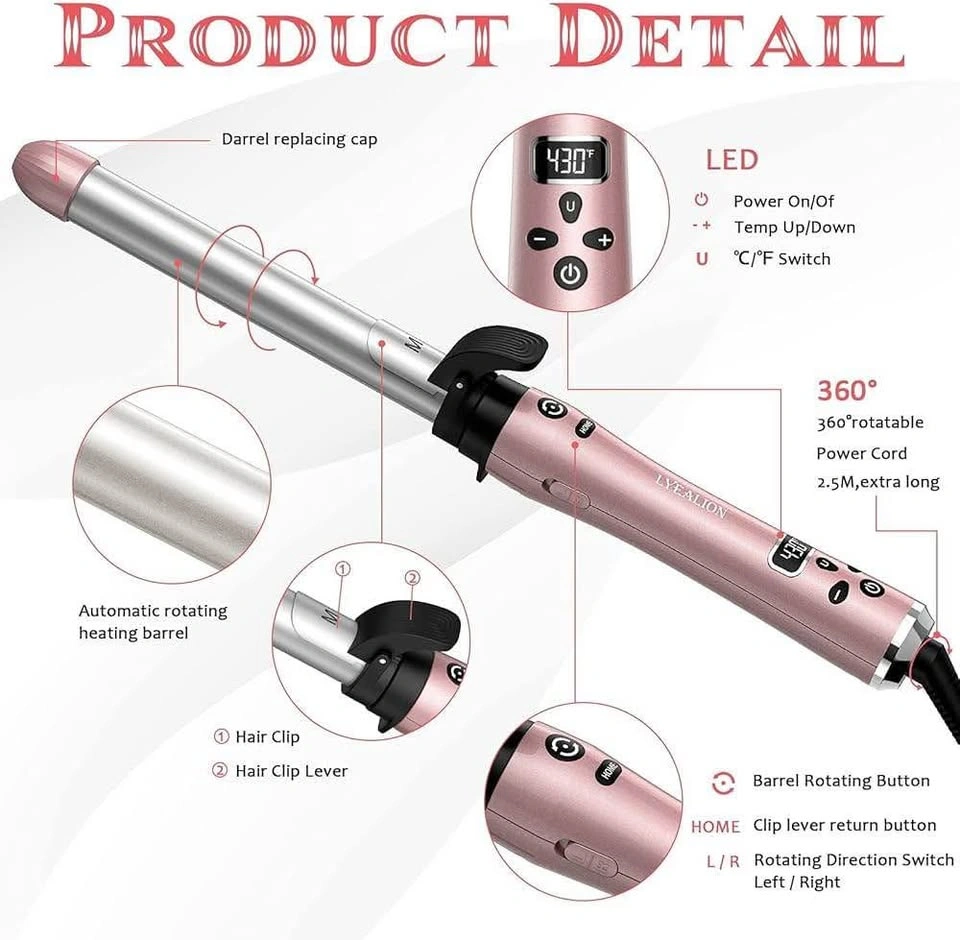 Hair Curling Wand - 3 Barrels - photo 2