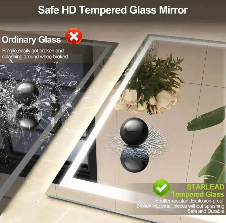 LED Bathroom Mirror with Defogging - photo 2