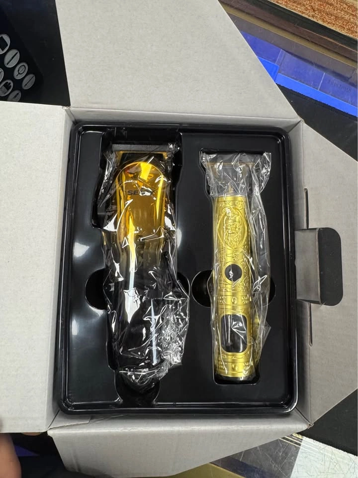 Sejoy Professional Set Rechargeable Hair Clipper Gold - photo 3