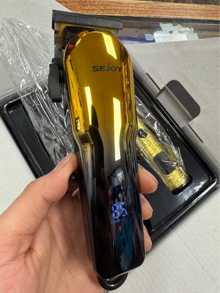 Sejoy Professional Set Rechargeable Hair Clipper Gold - photo 4
