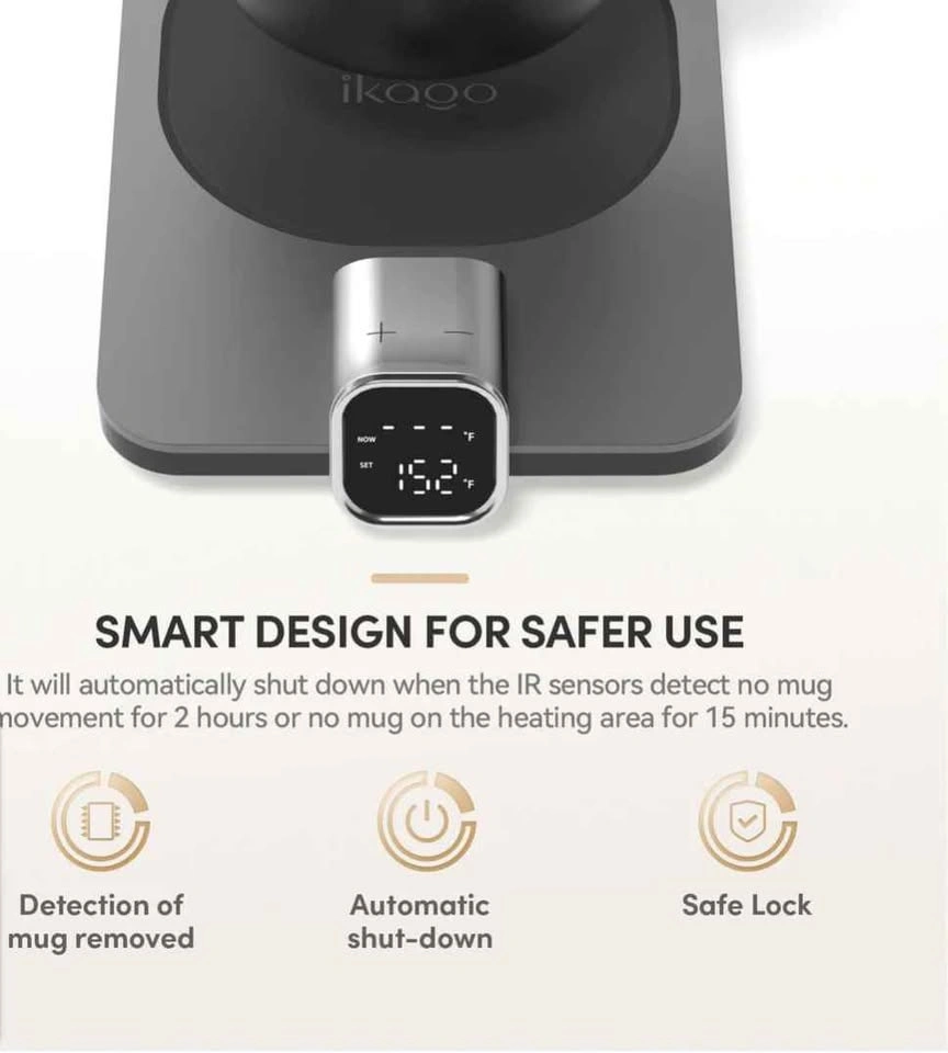 Ikago Heated Mug Coaster / Beverage Warmer - photo 3