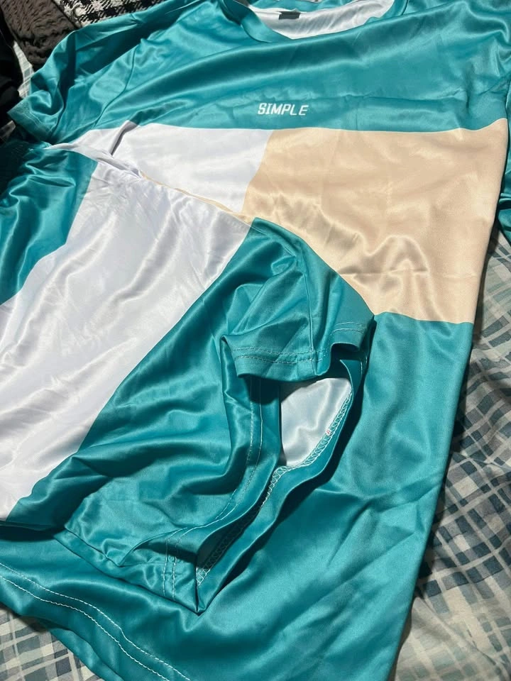 Men's 2pcs Turquoise Swimwear Set - photo 2