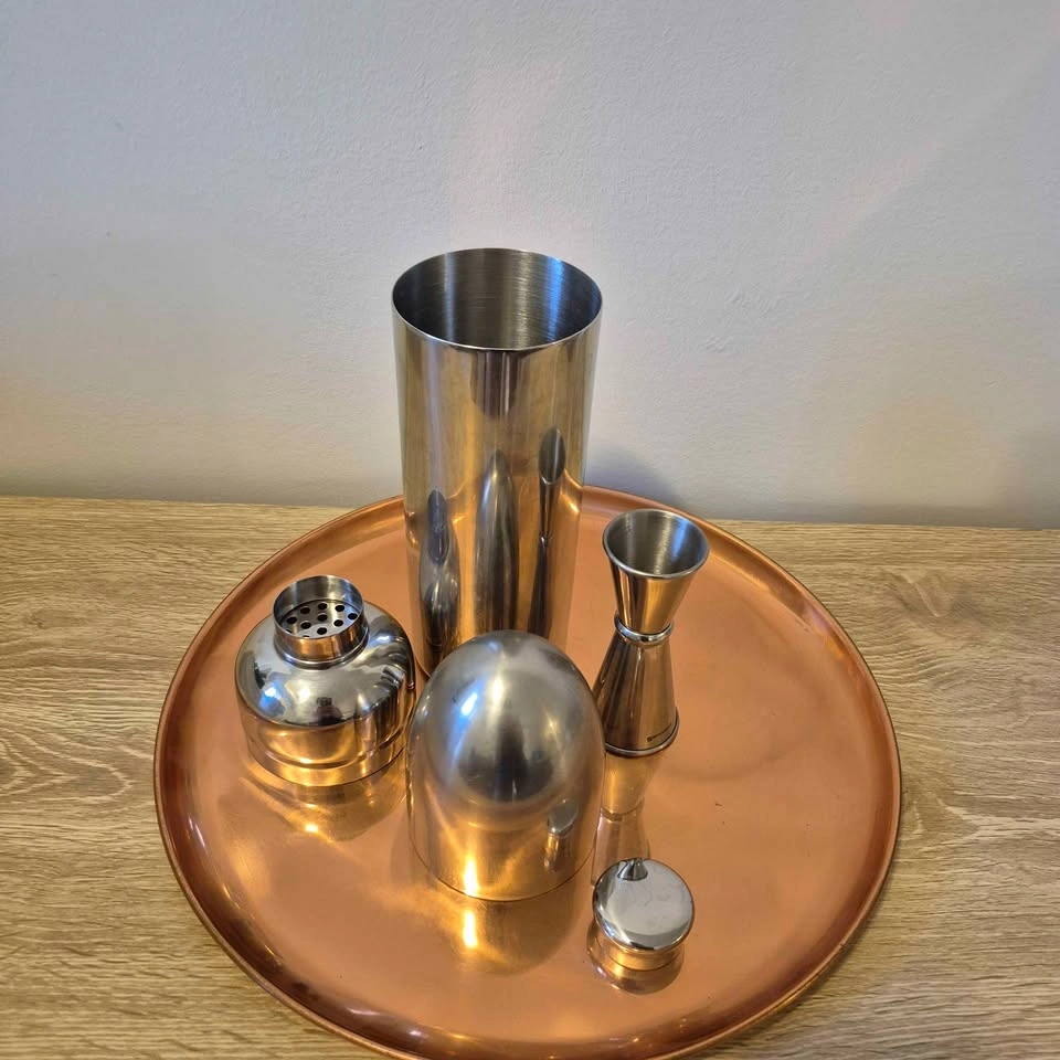 Stainless Steel Cocktail Shaker & Double Jigger - photo 3