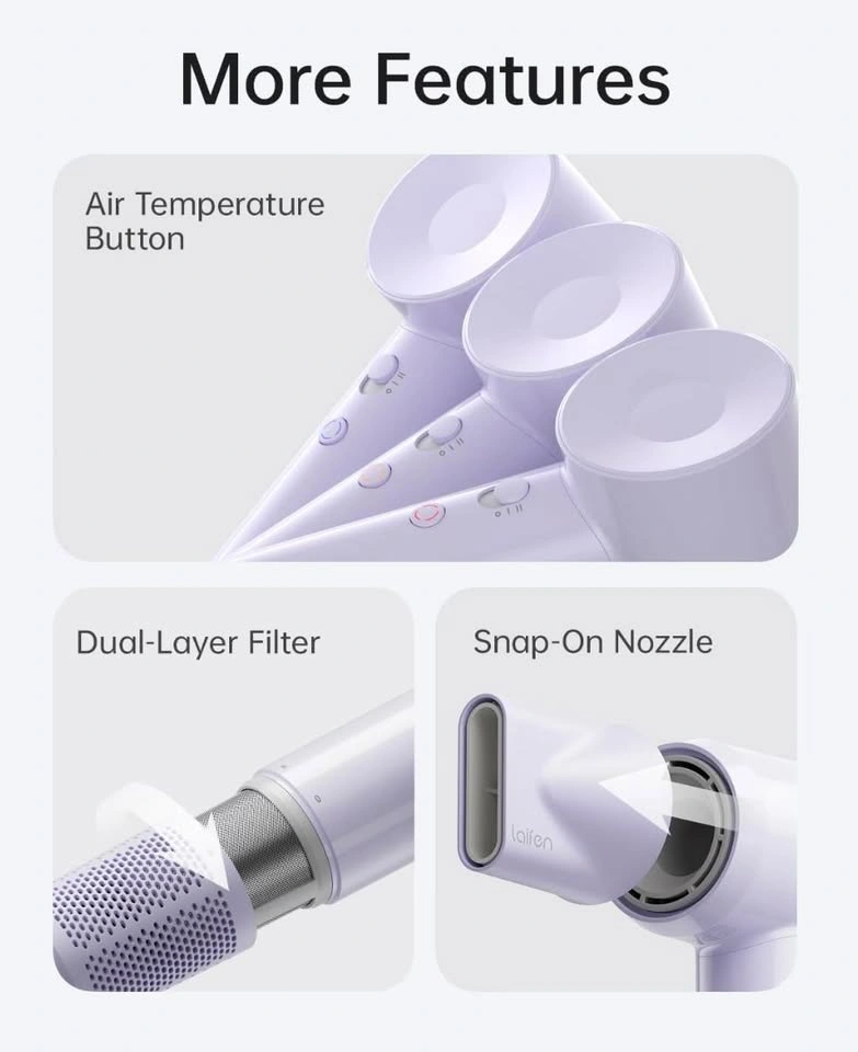 NEW Laifen SE Lite High-Speed Hair Dryer - photo 5