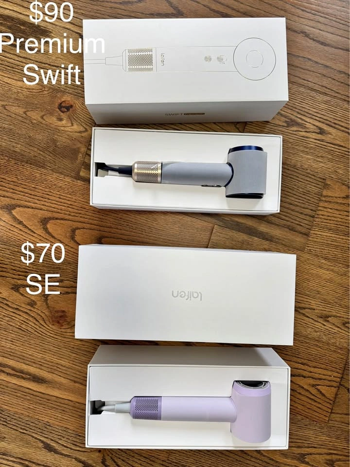 Brand new Laifen hair dryers - different types
