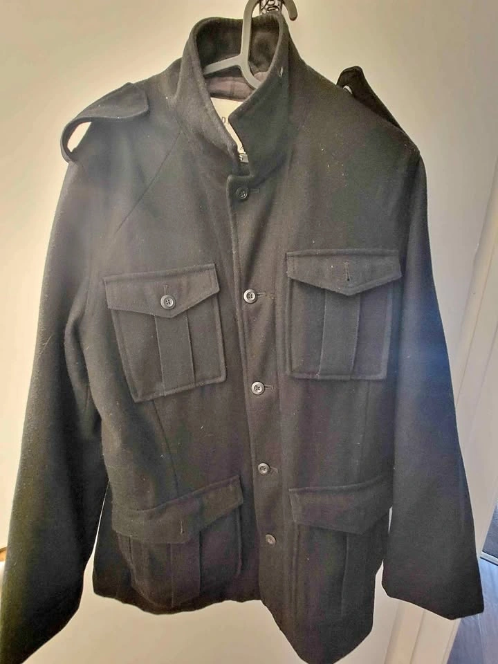 Men's Black Winter Coats Old Navy
