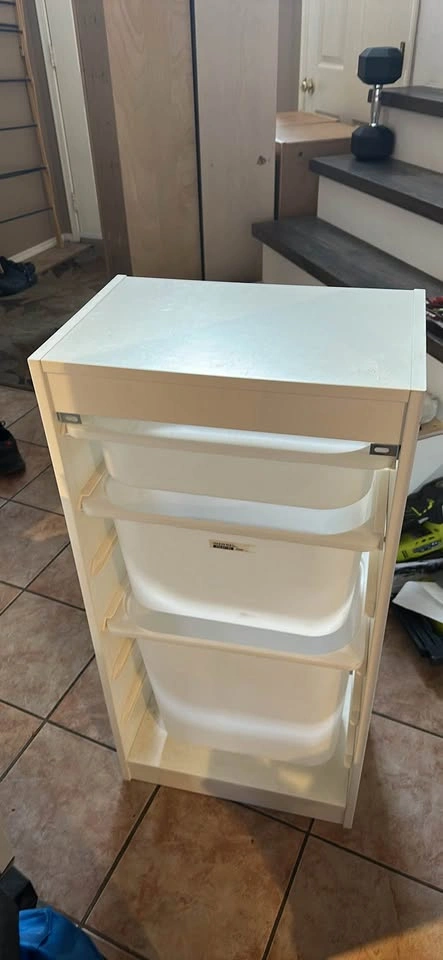 IKEA TROFAST Storage Unit with Bins - photo 4