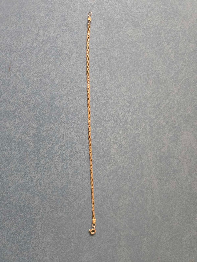 10k Braided Bracelet