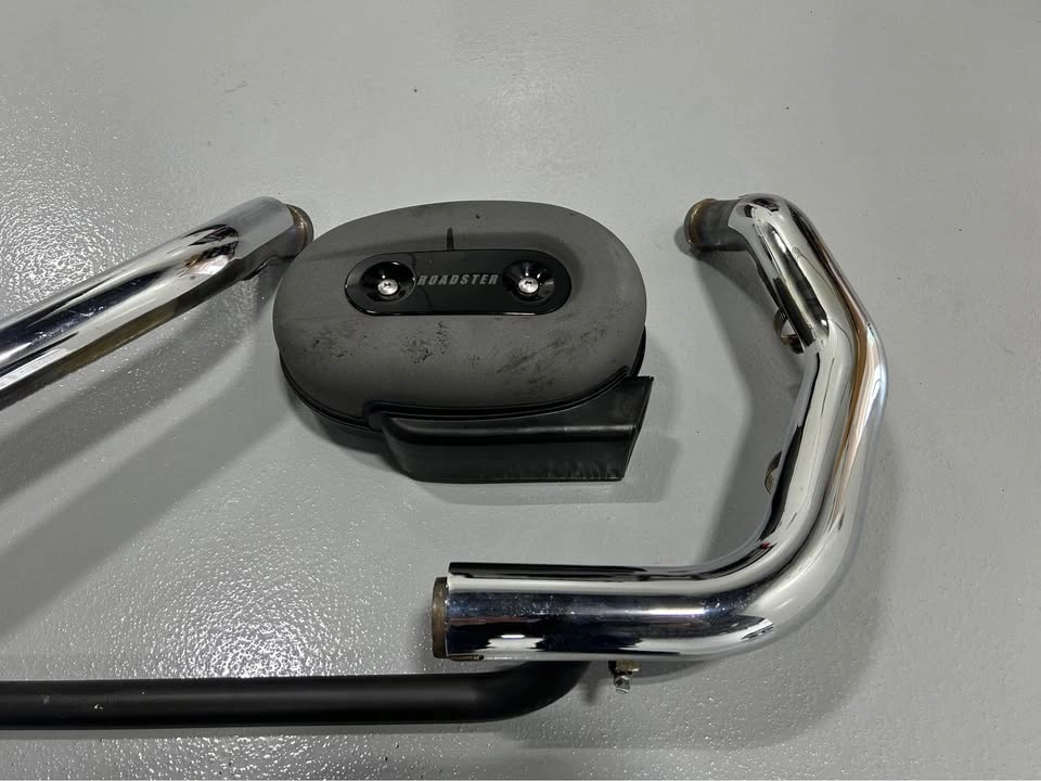 Harley-Davidson Roadster Sportster Exhaust and Air Cleaner - photo 5