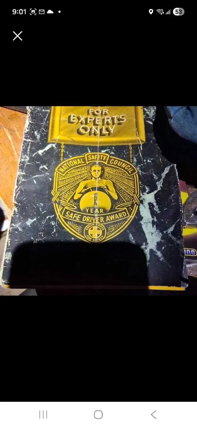 National Safety Council Safe Driver Award