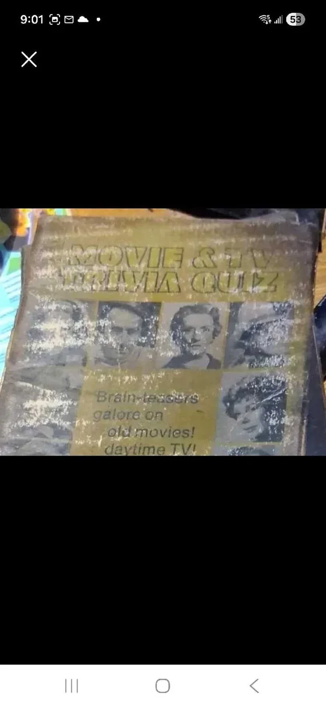 Movie & TV Trivia Quiz Book