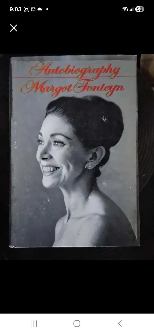 Autobiography Margot Fonteyn