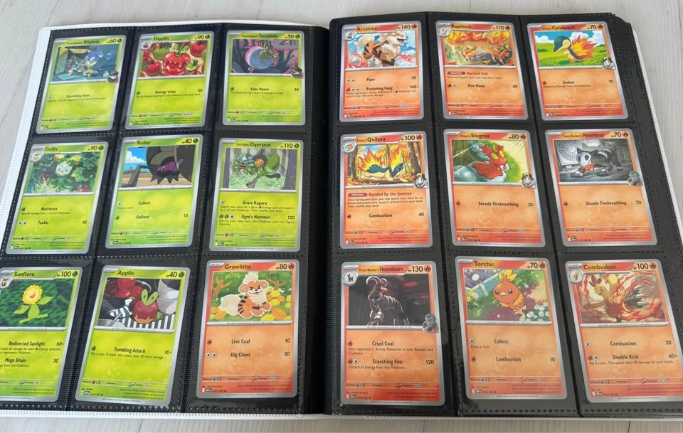 Pokemon binder with cards - photo 2