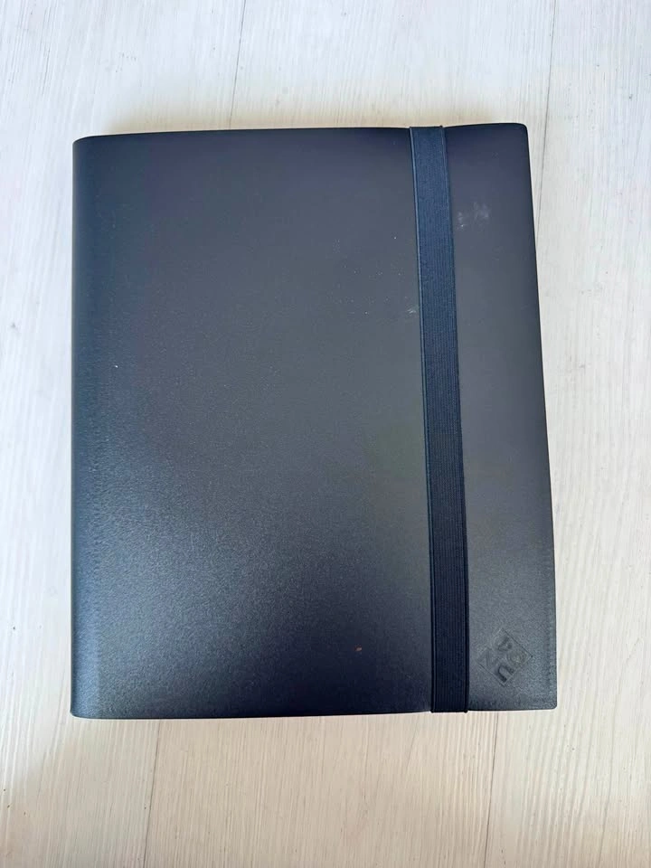Pokémon cards in binder