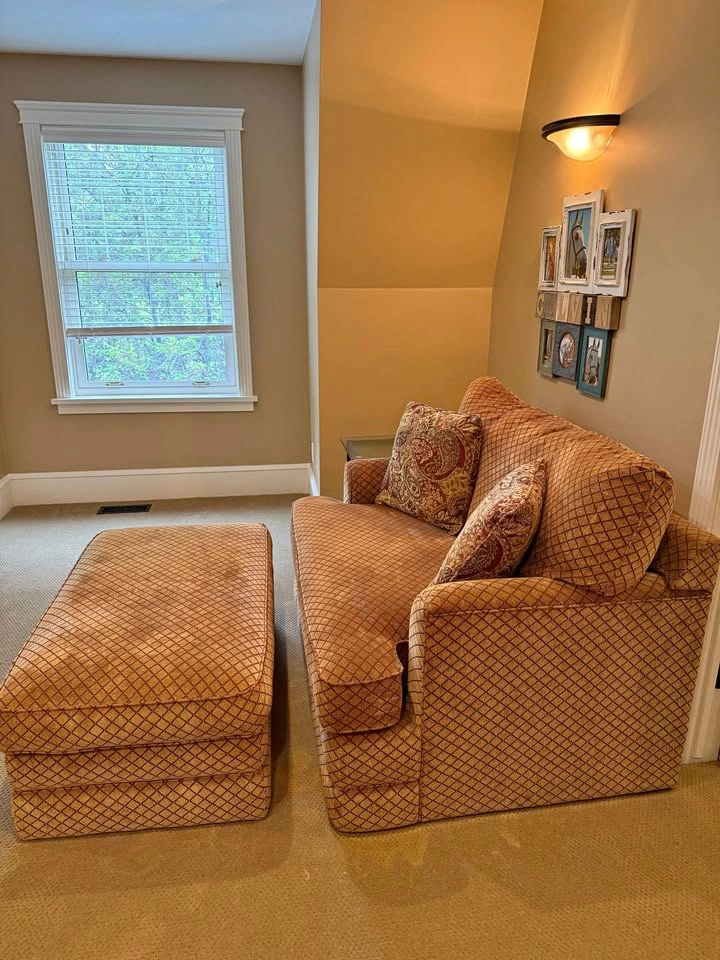 Chair + Ottoman Perfect Condition