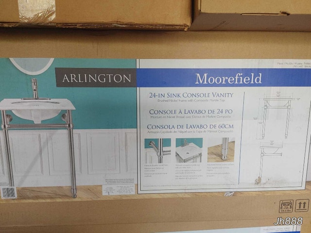 Moorefield 24-inch Sink Vanity moving sale