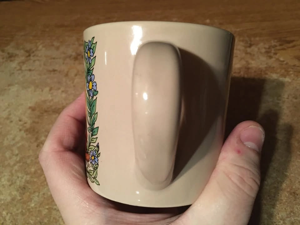 VINTAGE SHERMAN ON THE MOUNT SMILE! GOD LOVES YOU! MUG 1982 - photo 5