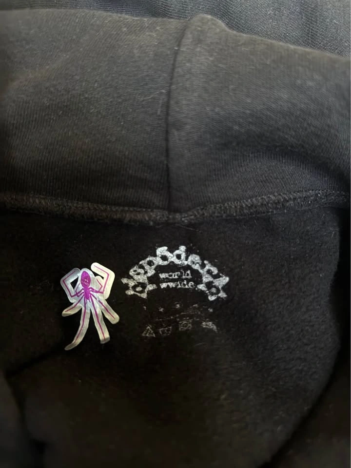 Sp5der P*nk Hoodie - photo 3