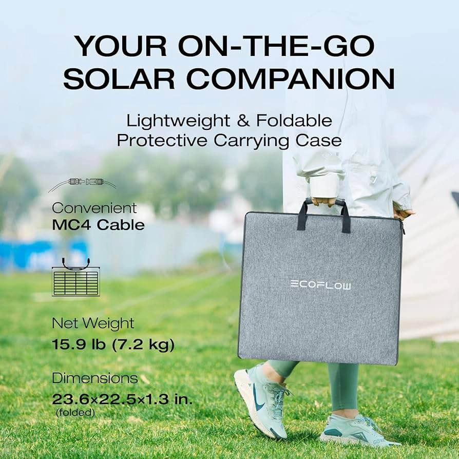 EF ECOFLOW 220W Foldable Portable Solar Panel - photo 5