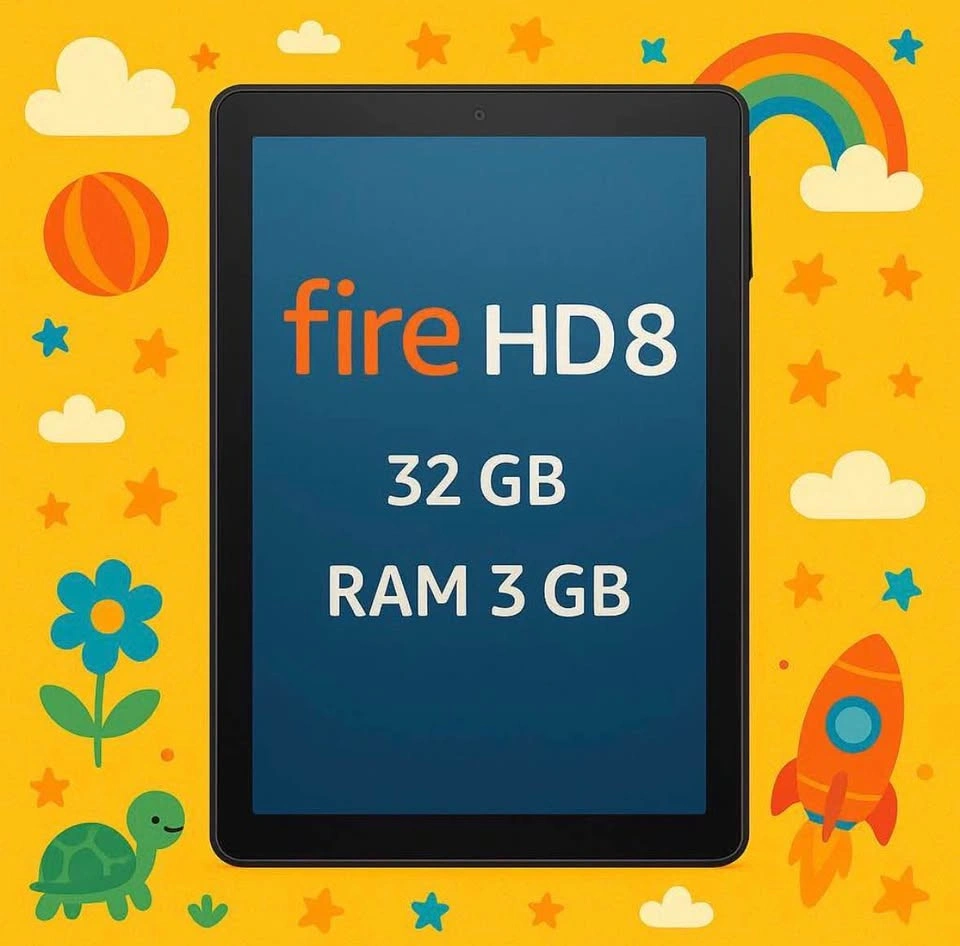 Amazon Fire HD 8 Tablet – 8” Display | 32GB | WiFi | Black - photo 5