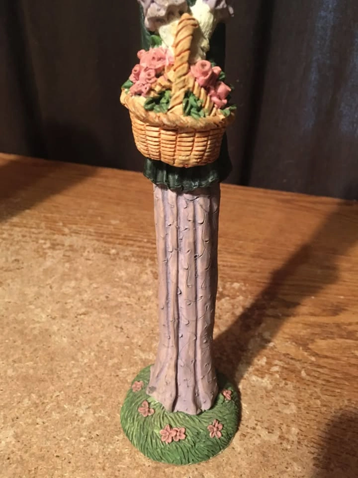 WINDSOR COLLECTION EASTER COLLECTIBLE FIGURINE BUNNY WITH BASKET - photo 4