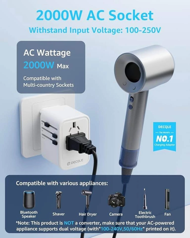 Universal Travel Adapter - photo 2