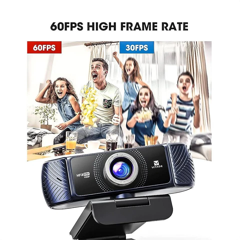 Webcam with Dual Microphones & Privacy Cover - photo 4