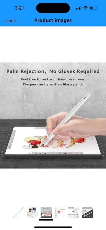 Stylus Pen for Apple iPad with Palm Rejection - photo 3