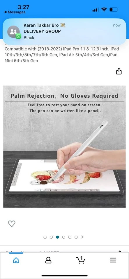 Stylus Pen for Apple iPad with Palm Rejection - photo 4