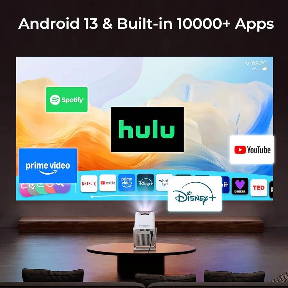 Smart Mini Projector with Netflix & YouTube 4K Support - photo 3