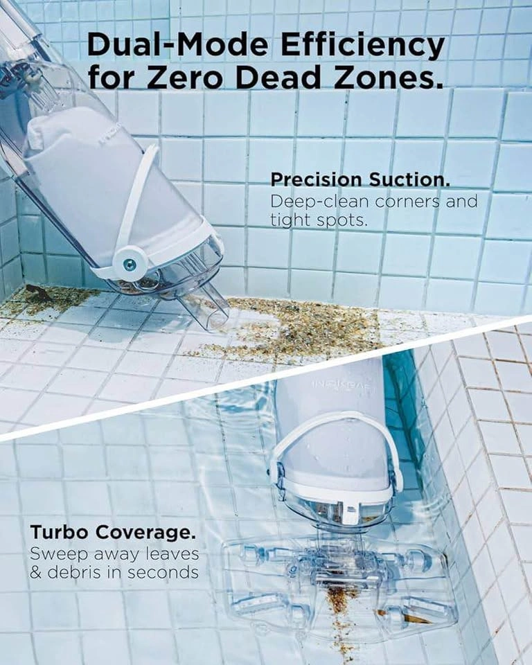 Cordless Pool Vacuum Rechargeable with Extendable Pole - photo 4