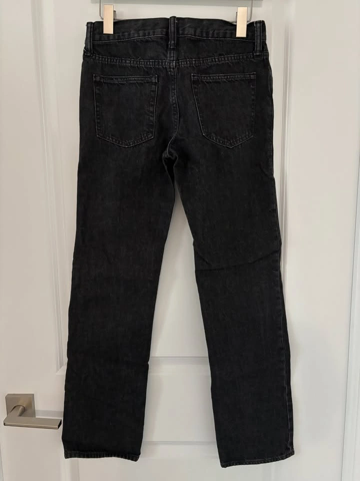 GAP Kids Straight Jeans with Washwell ~ Black ~ Size 16⚽️ - photo 2