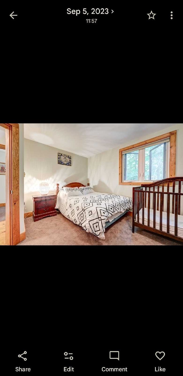 Solid Wood Bedroom Set + Endy Mattress + Dresser